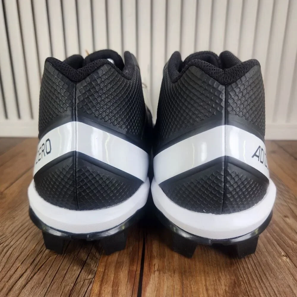 Adidas Adizero Impact.2 Mid Mens Sz 11 Black White Football Molded Cleats IF5102